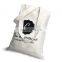 custom design woman comfortable white canvas tote bag