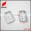 Factory supply 40mm silver Plastic tri-glide adjustable buckle