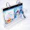 Customized high quality acrylic calendar holder