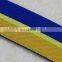 Fashionable design gold and blue elastic band, elastic ribbon wholesale