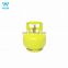 Disposal Mini size 3kg lpg  gas cylinder for BBQ