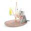Cute tree shape pet scratching pad tree with cat teaser bells for cat