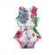 Infant & Toddlers Sleeveless Ant Print Jumpsuit Summer Baby Pom Pom Rompers For Kids