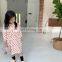 Girls' dresses 2020 autumn children's clothing long-sleeved Korean children's polka dot princess dress long skirt