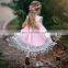 2019 summer boutique lovely princess tulle dresses Summer kids tutu dresses baby girls dresses free ship