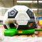 Low Price Semicircular Football Mini Bouncy Castle Inflatable Soccer Bouncing Castle For Event ,Party