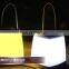 Rechargeable white and yellow plug in led night light built-in lithium battery 3d led night light with remote