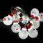 10 LED Festival Decoration String Lights for Home Garden Part Cute Snowman lights