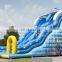 Inflatable Wave Slide Dry Bouncer Home Backyard Bounce Castle Slides For Children