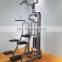 Bodybuilding gym fitness equipment Assisted chin up/dip gym machine multi functional station