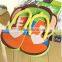 2016new Lovely han cartoon puzzle couples female home flip-flops cool slipper