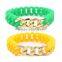 Cheap Bracelet Wholesale FDA Silicone Braided Bracelet Bangle Bracelet