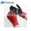 13 Gauge Polyester Liner Latex Sandy Coated Work Gloves with EN388 2121