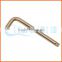 Hot sale long arm carbon steel tool hex wrench