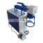 Top quality fiber laser marking machine price pigeon ring/bird ring tools pictures watch back engraving for sale
