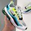 Nike React Air Max 270 в зеленом/синем цвете для женщин