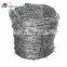 Silver Barbed Wire Coil Iron Wire Galvanized for Isolation Protection