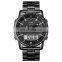 New Skmei 1898 Relogio Quartz Analog Digital Men Watch Business Relojes Hombre Stainless Steel Wrist Watch