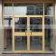 Modern House Exterior Main Front Entrance Aluminum Front French Door With Sidelight