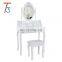 modern white wooden vanity dressing table makeup table