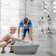 Acrylic Bathroom Corner Shelf, Wall Mount Acrylic Shower Shelf, Kitchen Storage Corner Shelves for 90 Angel Right Angle Corner
