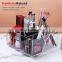 360-Degree Rotating Acrylic Pencil Holder Desk Acrylic Pen Holder Makeup Brush Organizer