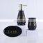 New Designer Printed Glass Bathroom Accessories Sets