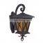 European Antique Waterproof Aluminum Outdoor Garden Wall Light European Style Outdoor Wall Light
