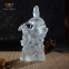 High Quality Tanwan Liuli Crystal Kwan Yin Bodhisattva Religious Buddha Statue
