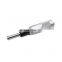 High quality 0-25 mm 0.01 mm Flat Needle Type Mini Metal Outside Micrometer Head With Knurled Adjustment Knob Micrometer Head