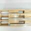 Custom Plastic Wrap Slip Packing Dispenser Cutter Kitchen Natural Bamboo Wood Fresh Food Packaging Dispenser Storage Box
