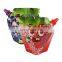 Juice packaging shaped pack 125ml custom liquid stand up spout pouches plastic food grade aluminum foil doypack