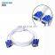 Free sample male to male 3.5mm rgb cable vga cable 15 meters without screws