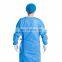 Disposable Contact level 1 isolation gown non woven pe coated for Health-Care Workers & Patients