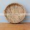 Hot Sale Water Hyacinth Tray Straw Serving Tray Woven Tray With Handle Cheap WHolesale Made in Vietnam