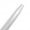 Antistatic plastic tweezers White dust-free purification Pointed wide flat round head Special tools for maintenance electronics factory