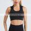 Hooded Running Grid Sports Vest Quick-Drying Breathable Nude Yoga Fitness Bra