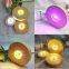Factory Led Illusion 3D Acrylic Round Custom Wooden Lamp Base Usb Cable Switch Modern Crystal Ball Night Light For Night Lamp