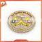 OEM Custom gold plated tungsten coin
