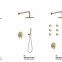 Aesthetic, practicality, convenient installation Shower column set series