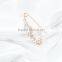 Fashion Rhinestone Mustache Brooch with Pin Sweater Beautiful Brooch