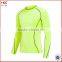 High quality long sleeve factory price sport compression shirt