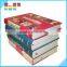 Hardcover story book education textbook with jacket gloss lamination