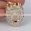 China jewelry manufacturer suply lion heand pendant animal jewelry