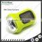 (110034) Portable hand-cranking 3 led promotion mini torch light