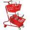 YIYANG trolley changshu trolley wal-mart jiangsu trolley plastic trolly