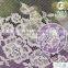 Cheap white bridal embroidered thick lace fabric 2015