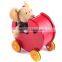 2015 Hot Sale Ride on Car Solid Wood Toys 4 Wheels Wooden Baby Walker Toy                        
                                                Quality Choice
                                                    Most Popular