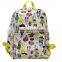  Wholesale New Trendy canvas School Bag best selling fashion promotion conventional backpack