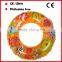 Lovely sea animals printed transparent swimming rings for kids